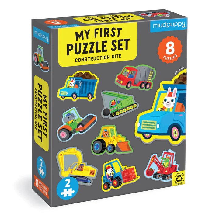 Mudpuppy My First Puzzle Set (Construction Site)