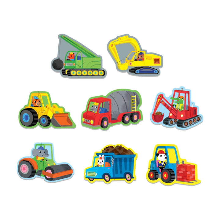 Mudpuppy My First Puzzle Set (Construction Site)