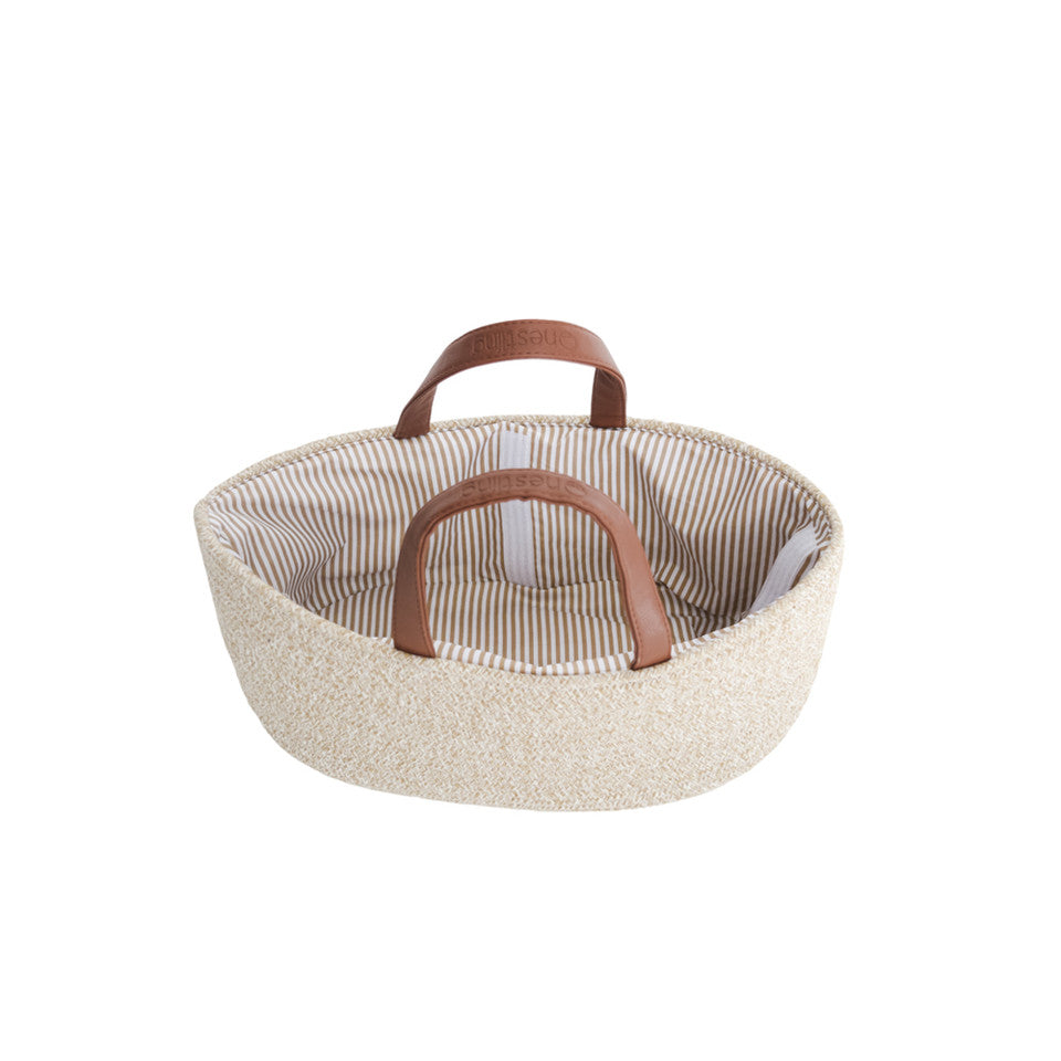 Nestling Nappy Caddy (Dark Natural Melange)