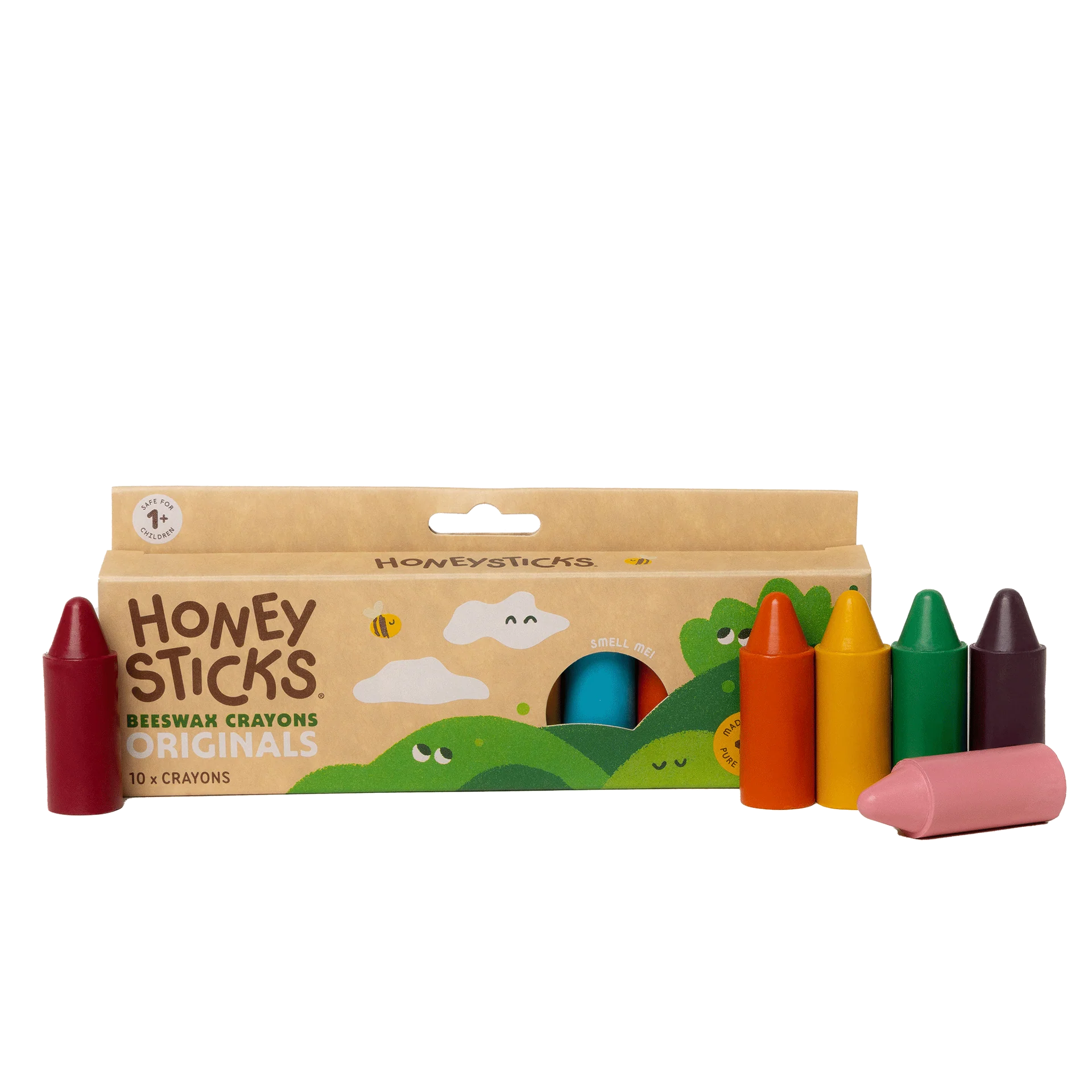 Honey Sticks Beeswax Crayons Originals (10pk)
