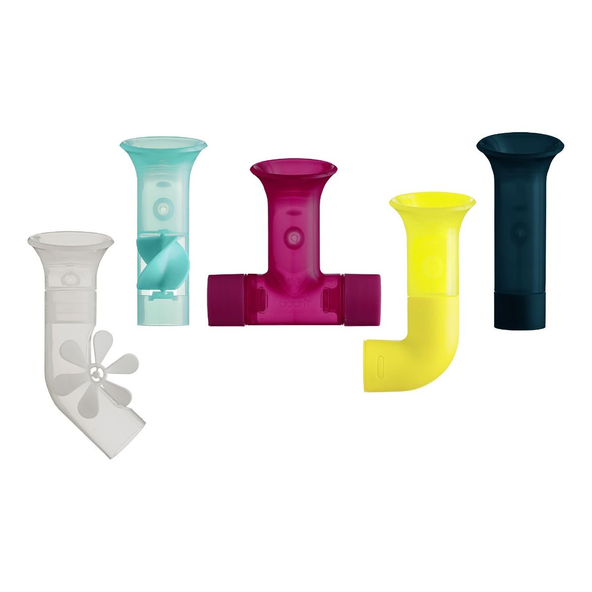 Boon Pipes Water Toy (Navy/Yellow)