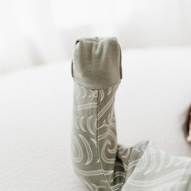 Woolbabe x Bo & Ko Pyjama Suit (Flax Ngaru)