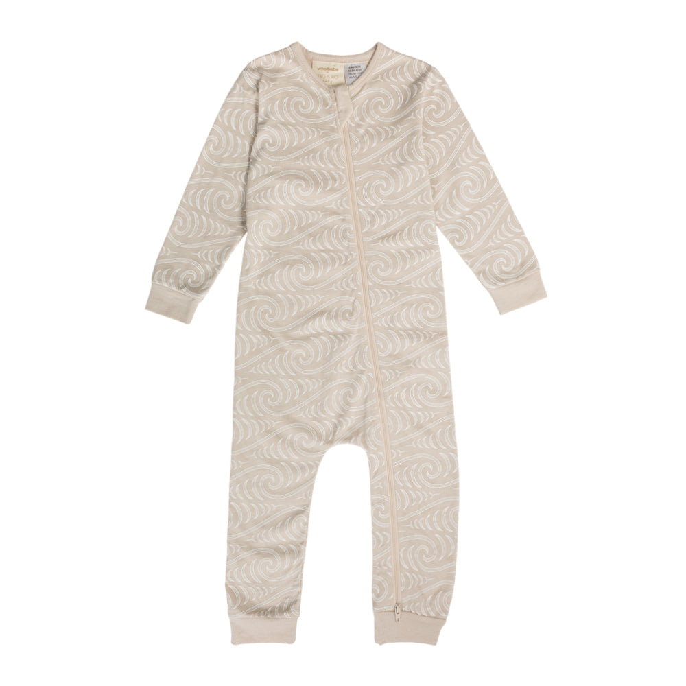 Woolbabe x Bo & Ko Pyjama Suit (Ngaru)