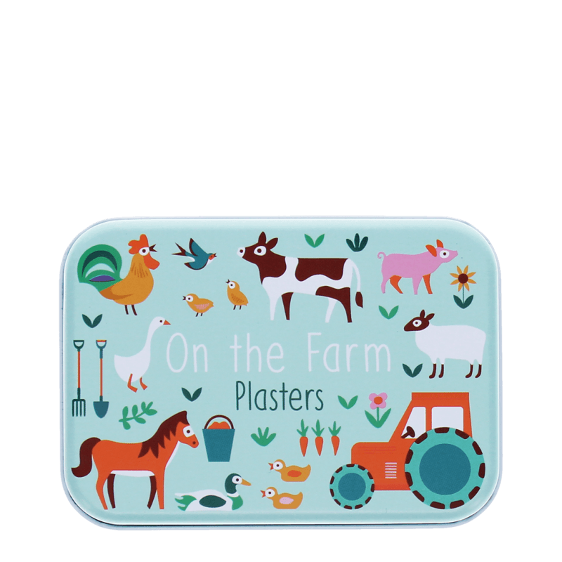 Rex London Plasters In A Tin 30pk (On The Farm)