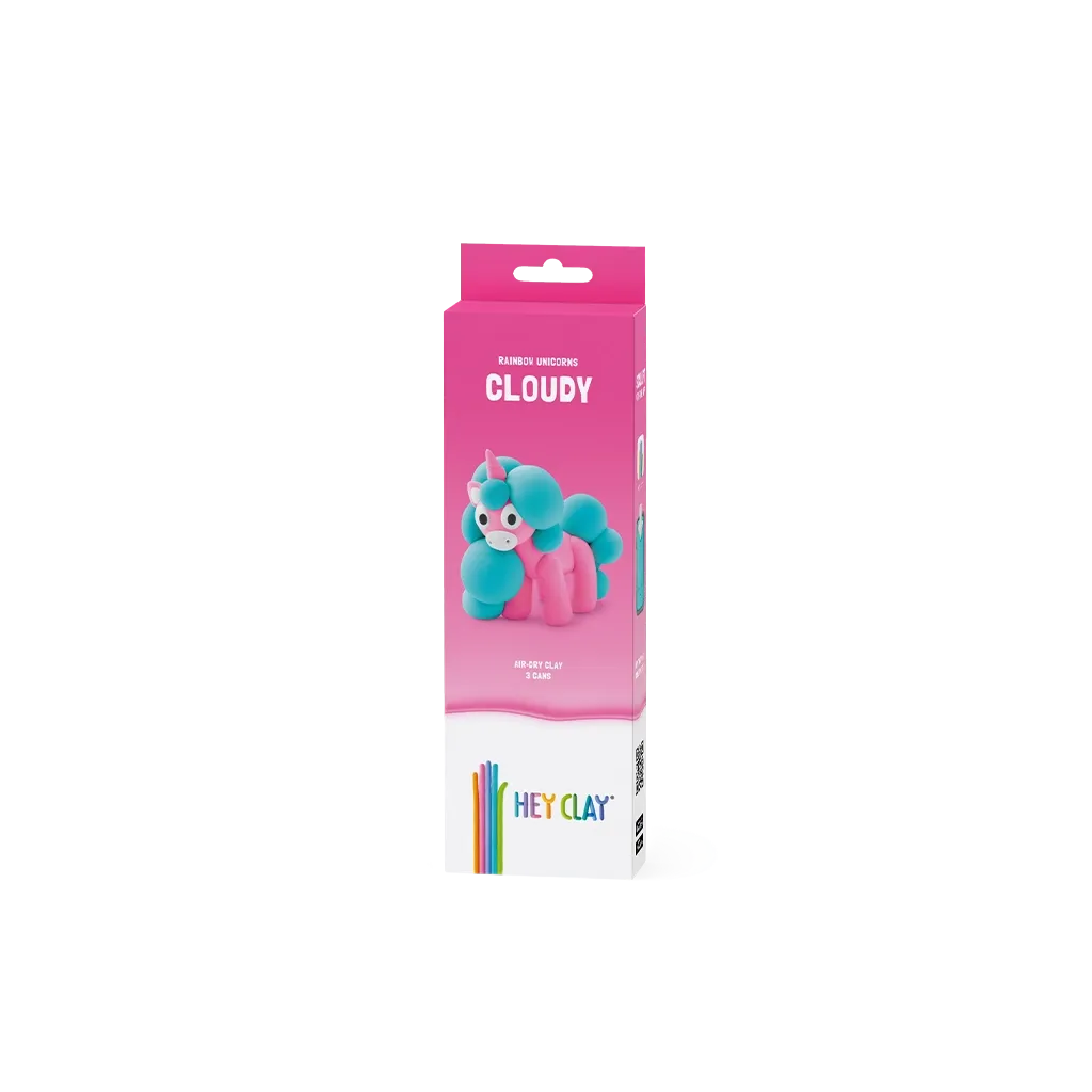 Hey Clay Rainbow Unicorns - Cloudy (3 Cans)