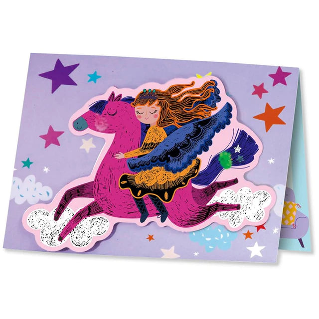 Avenir Scratch Greeting Card Set (Princess)
