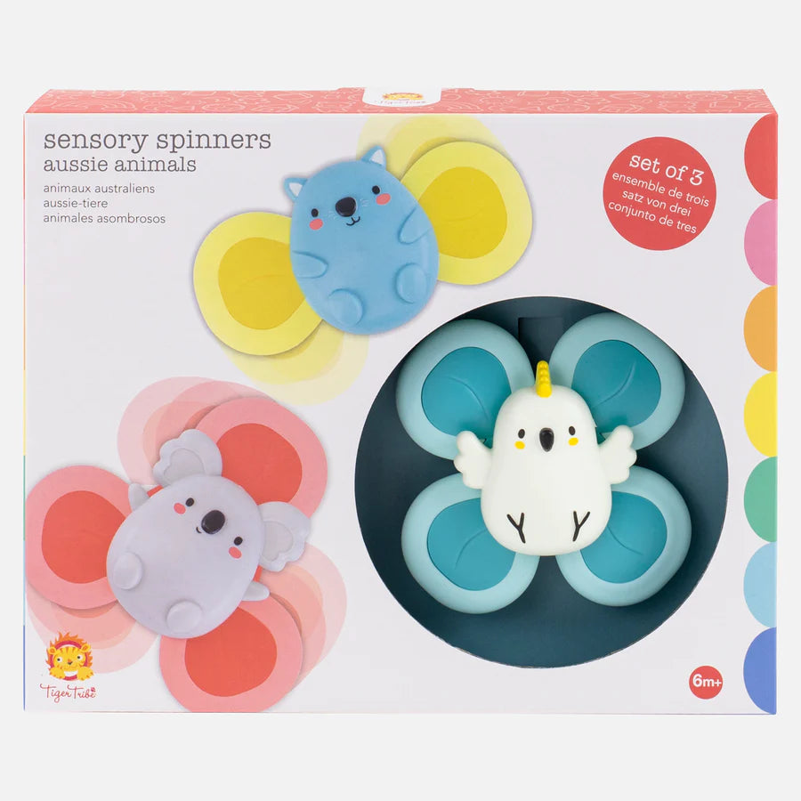 Tiger Tribe Sensory Spinners (Aussie Animals)