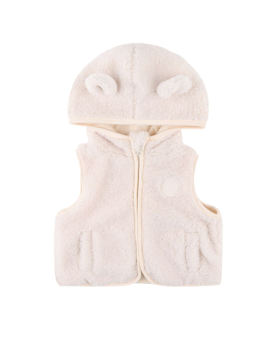 KYND Baby Sherpa Vest (Oat) - Baby