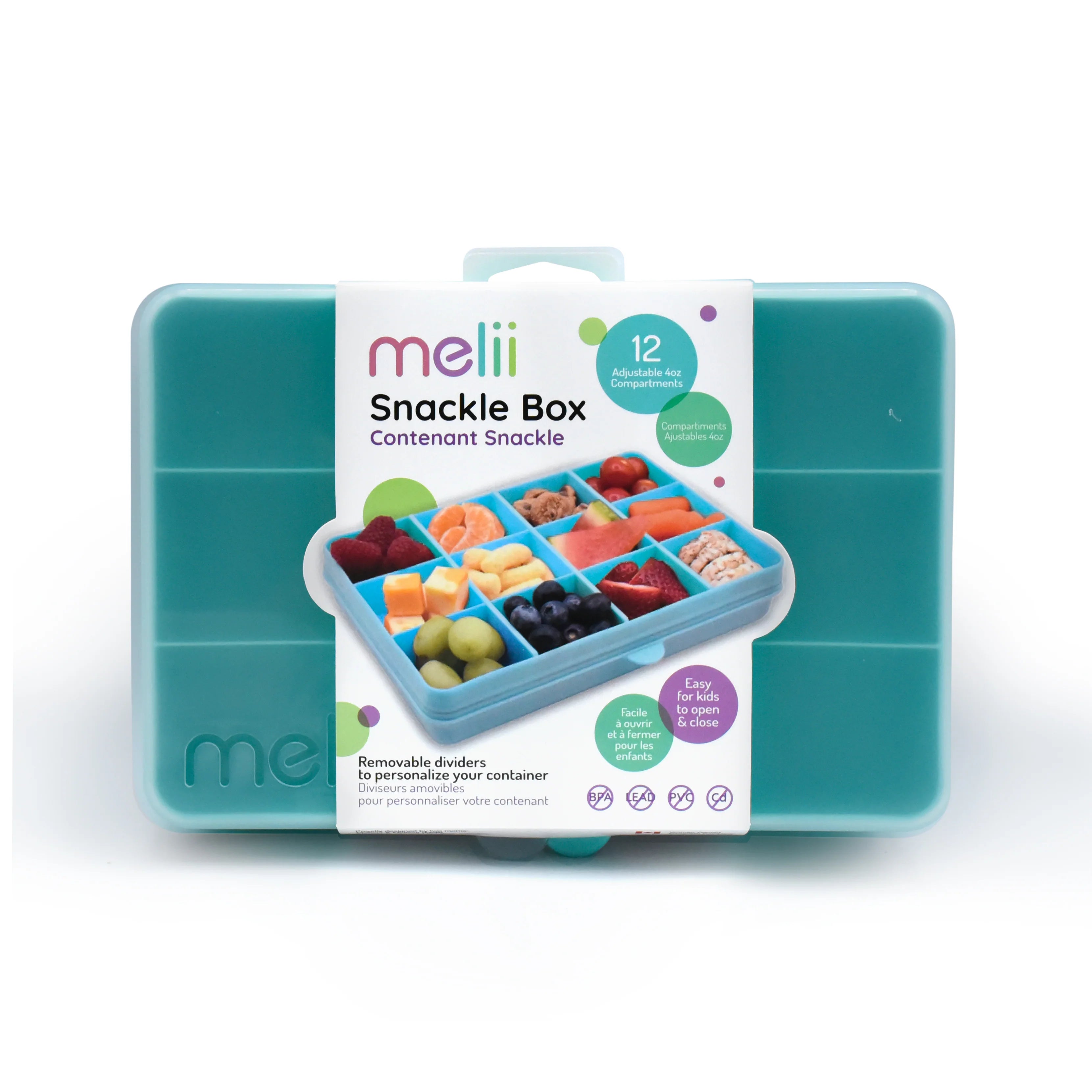 Melii Snackle Box (Blue)