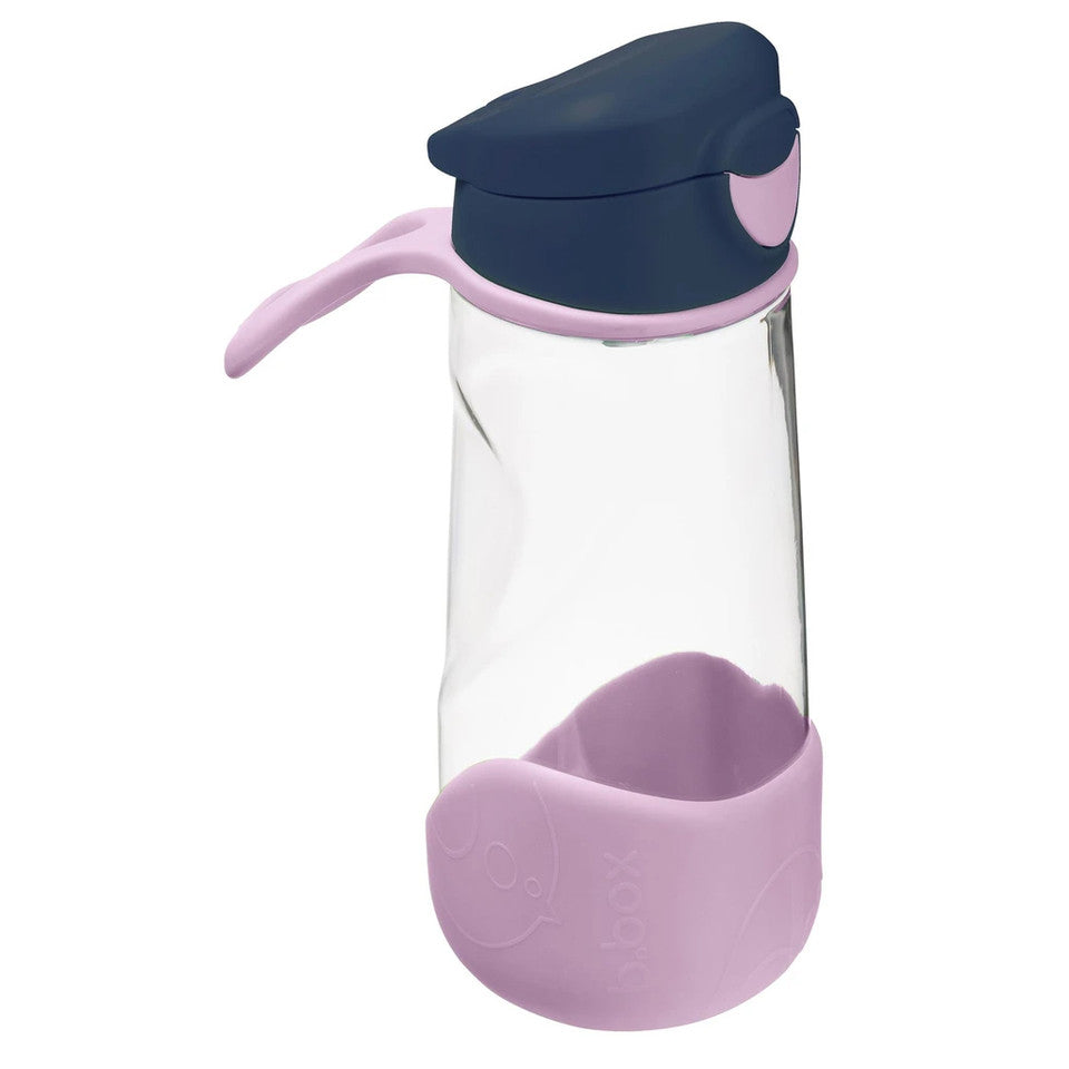 b.box Sport Spout Drink Bottle 450ml (Indigo Rose)