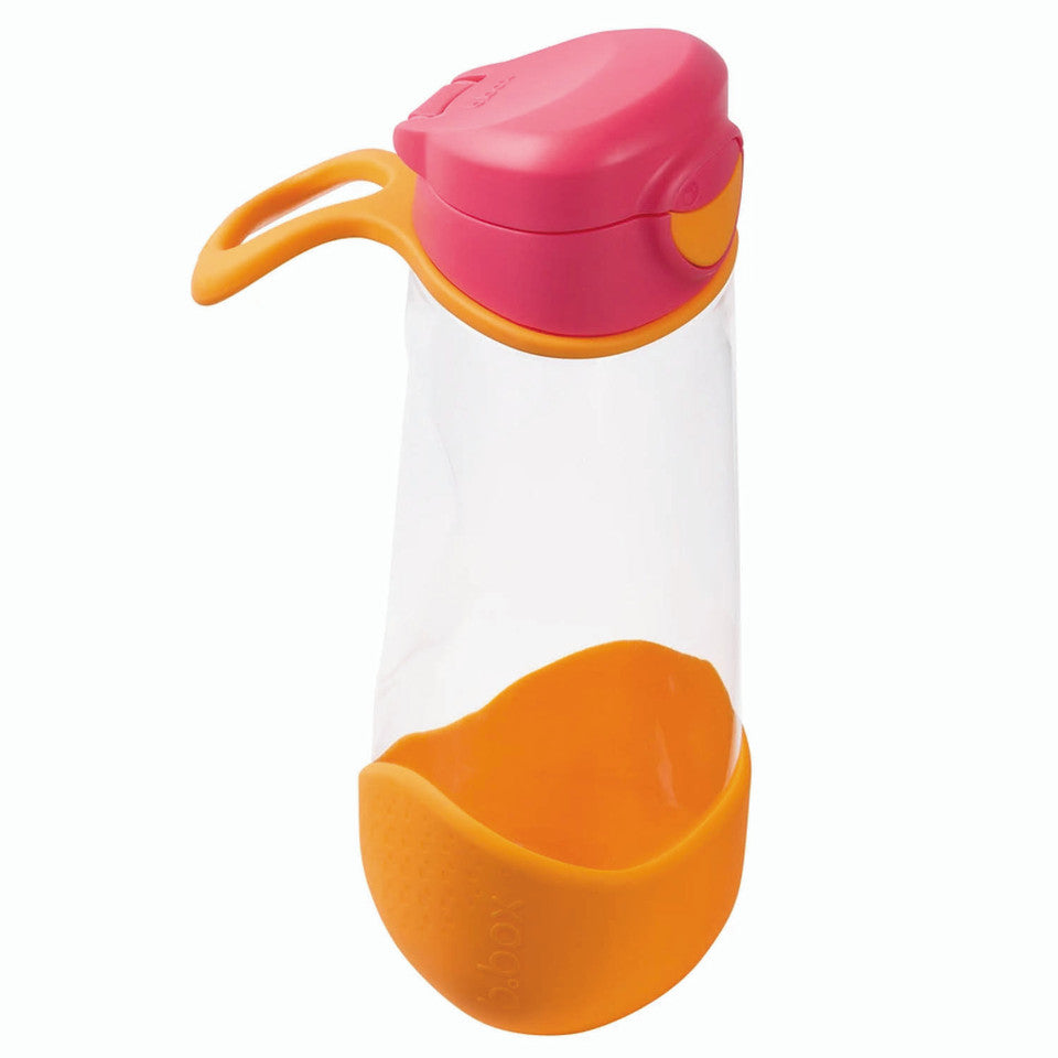 b.box Sport Spout Drink Bottle 600ml (Strawberry Shake)