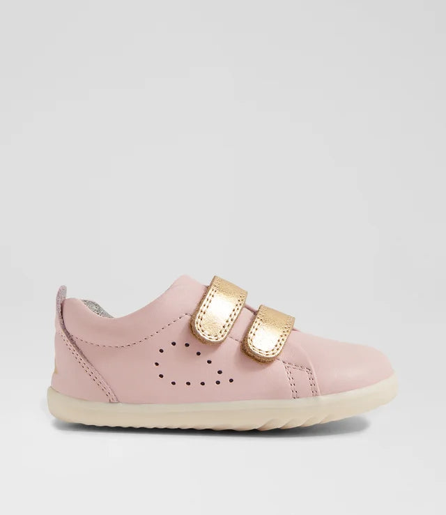 Bobux Step Up Grass Court Trainer (Ballet Pink)
