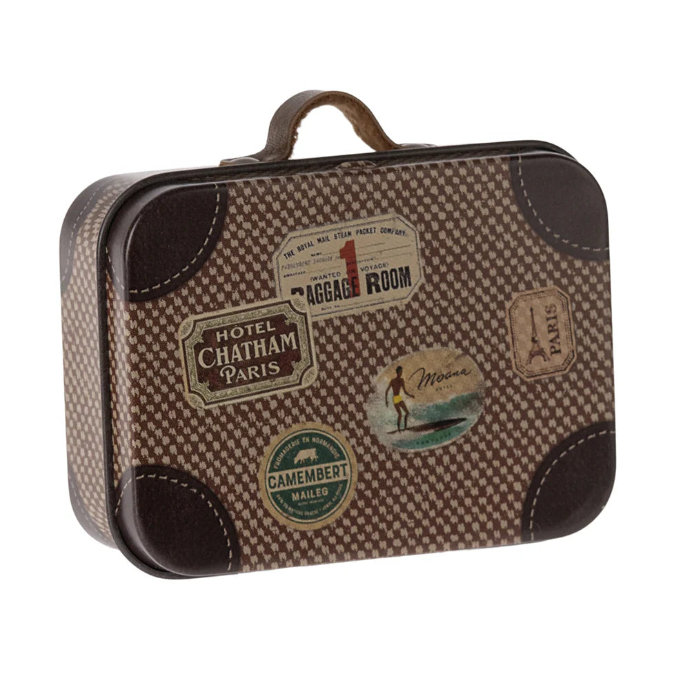 Maileg Metal Suitcase Micro (Brown)