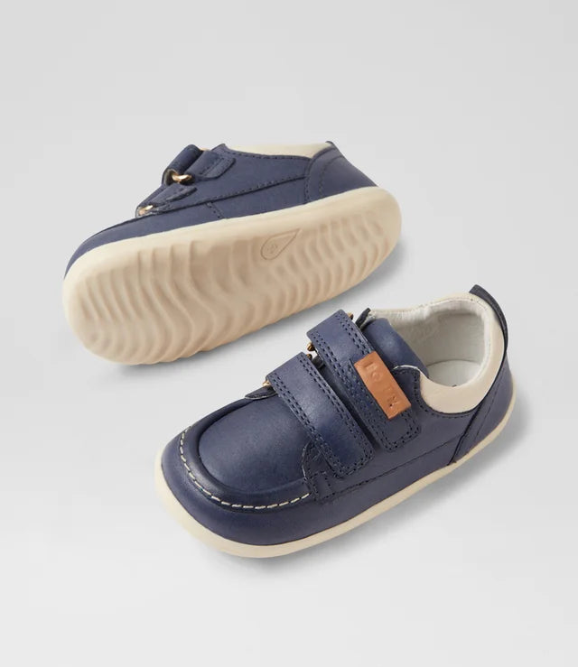Bobux Step Up Oakley Trainer (Vintage Indigo)
