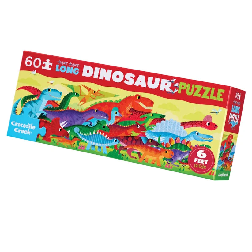 Croc Creek 60pc Super Duper Long Floor Puzzle (Dinosaur)