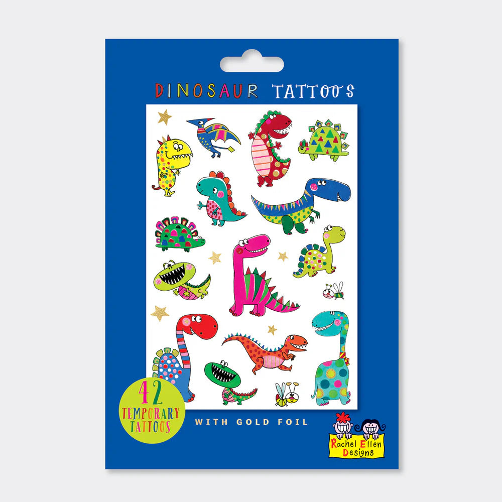 Rachel Ellen Temporary Tattoos (Dinosaur)