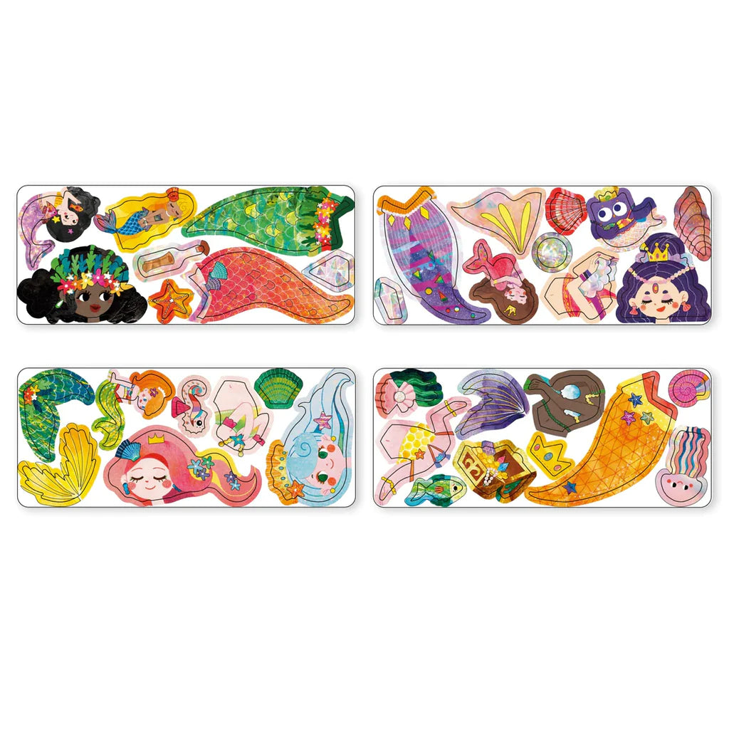 Mier Edu Travel Magnetic Puzzle (Mermaids)