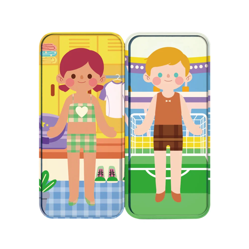 MierEdu Travel Magnetic Puzzle (Sports Stars)