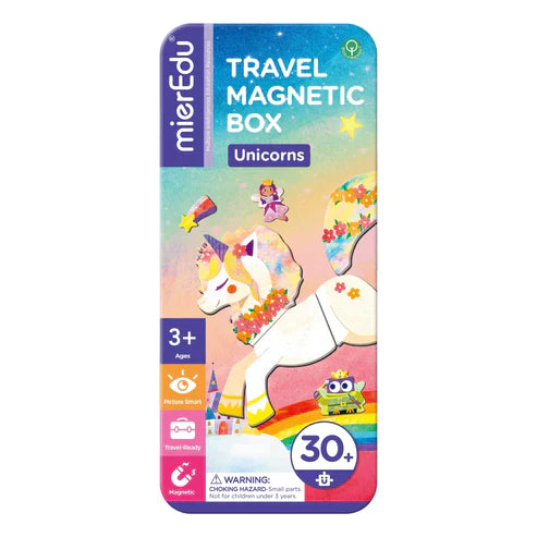 Mier Edu Travel Magnetic Puzzle (Unicorns)