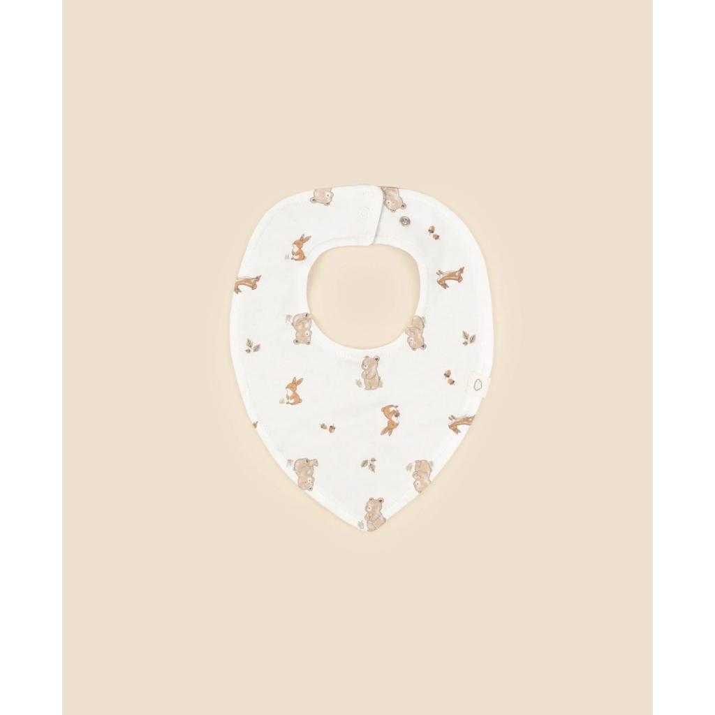 Lummi in Colour Triangle Bib (Bear & Bunny)