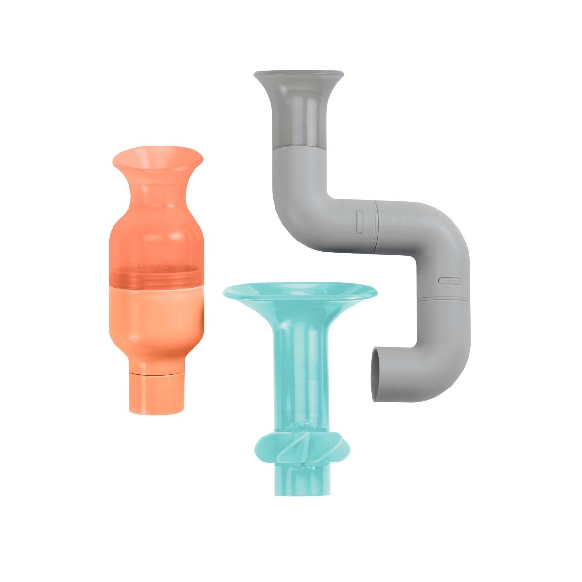 Boon Tubes Building Bath Toy (Coral/Multi)