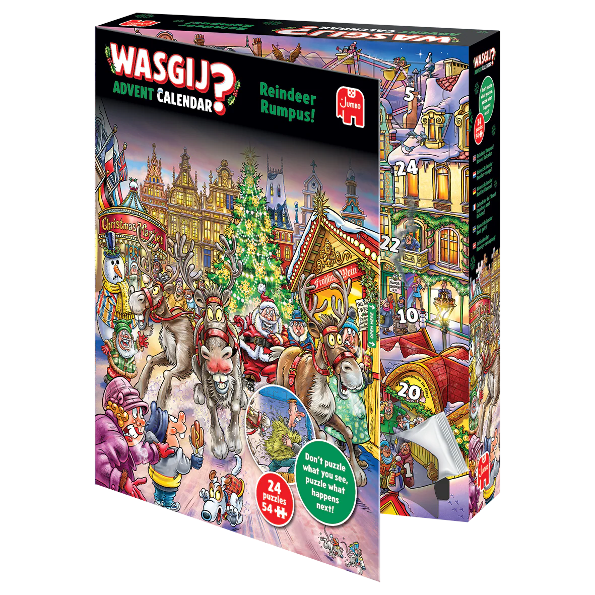 Wasgij Advent Calendar (Reindeer Rumpus!)