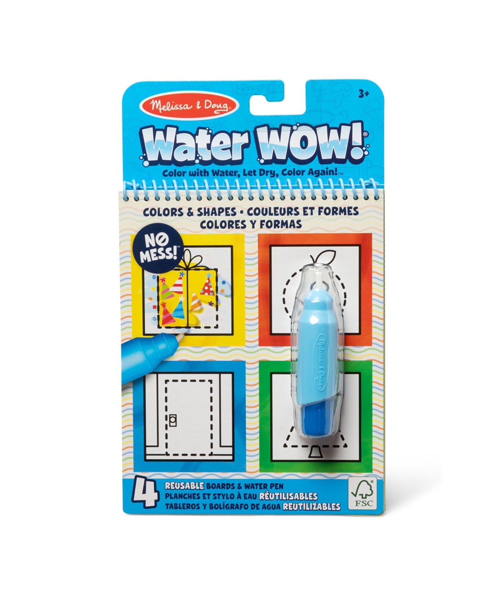Melissa & Doug Water Wow (Colours & Shapes)