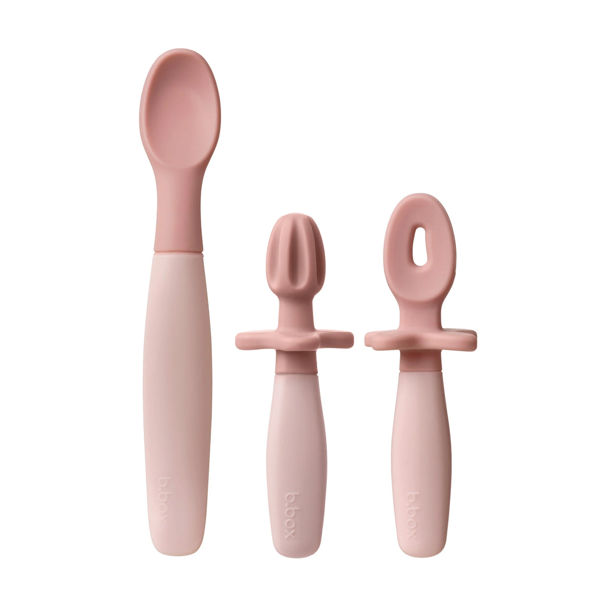 b.box Weaning Cutlery Trio (Blush)