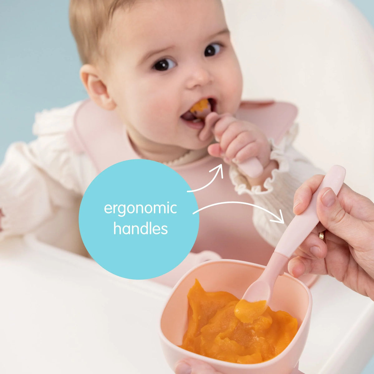 b.box Weaning Cutlery Trio (Sage)