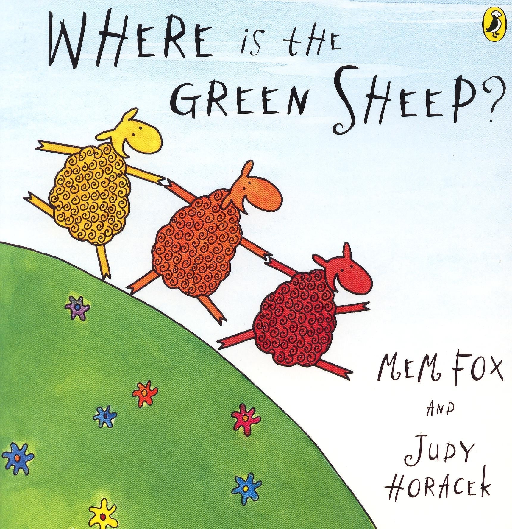 Where Is The Green Sheep? Board Book