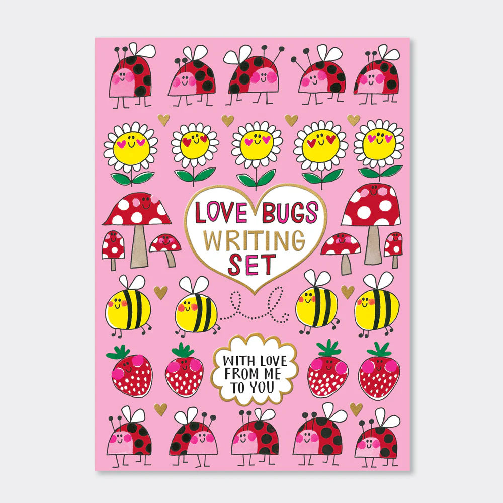 Rachel Ellen Writing Set (Love Bugs)