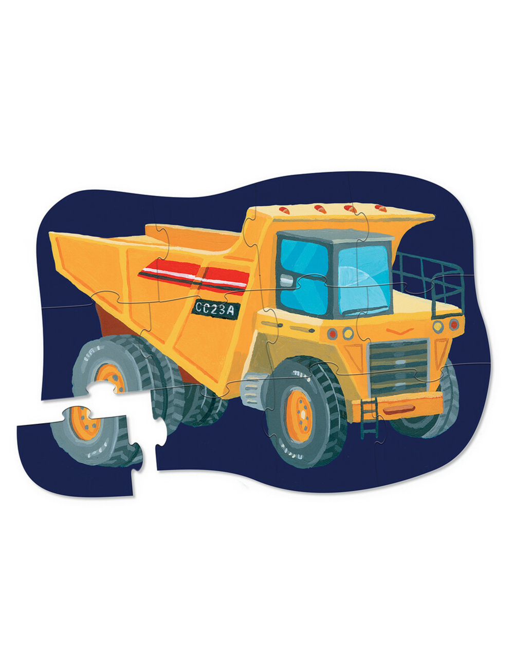 Croc Creek Mini Puzzle (12 Pce) Construction