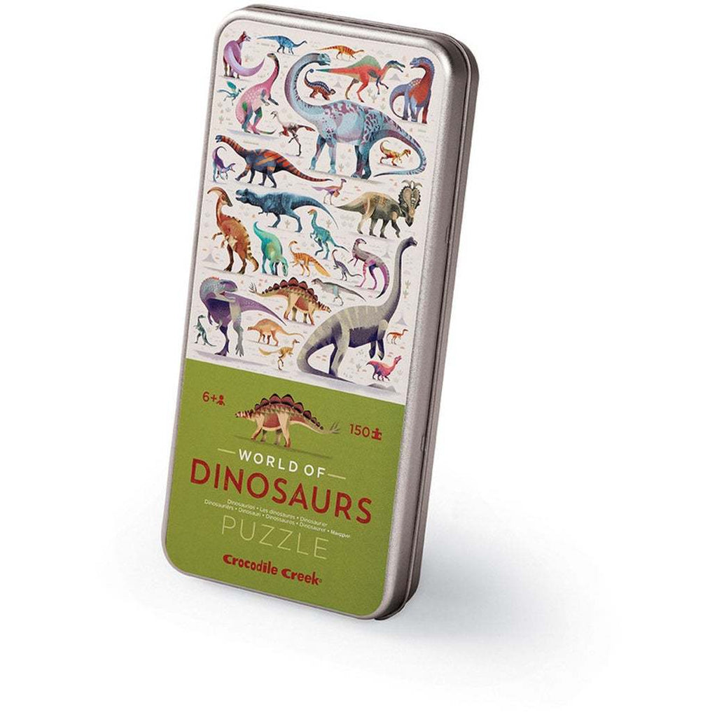Croc Creek 150 Pce Puzzle in Tin (World of Dinosaurs)