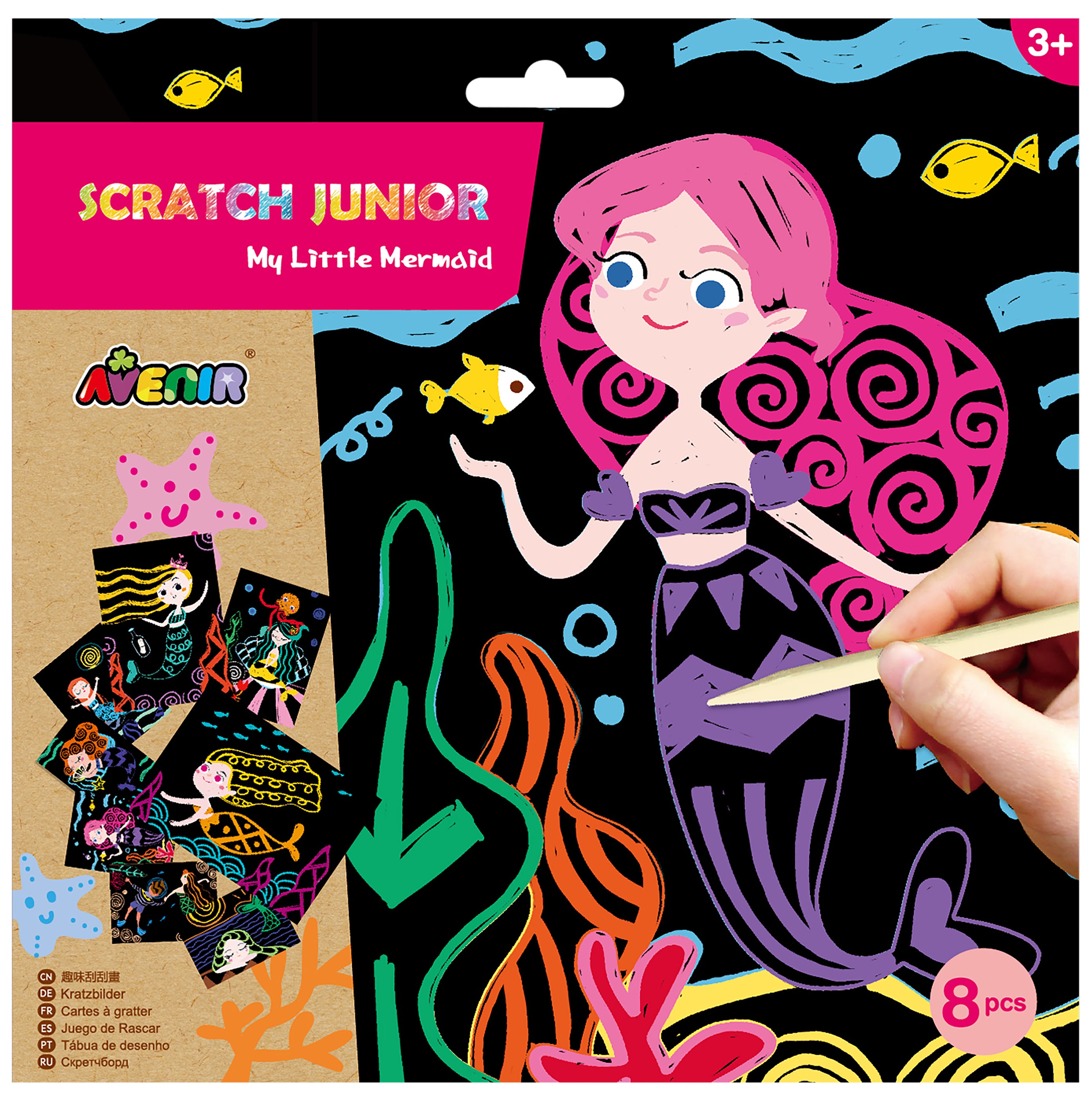 avenir scratch junior my little mermaid