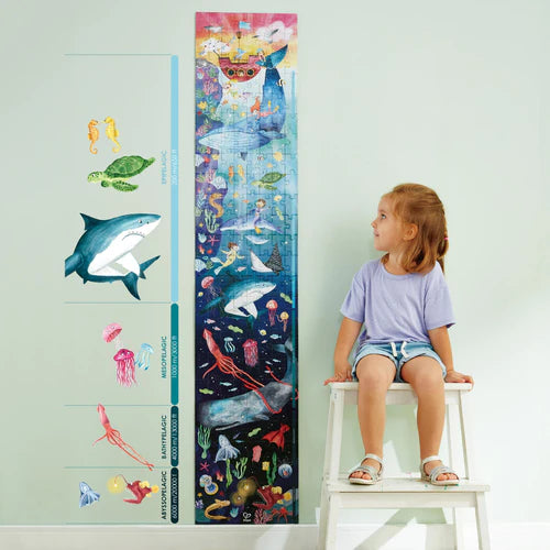 Hape 200pc Glowing Ocean Life Puzzle