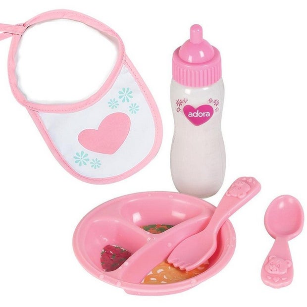 Adora Play Date 5 Piece Magic Feeding Set