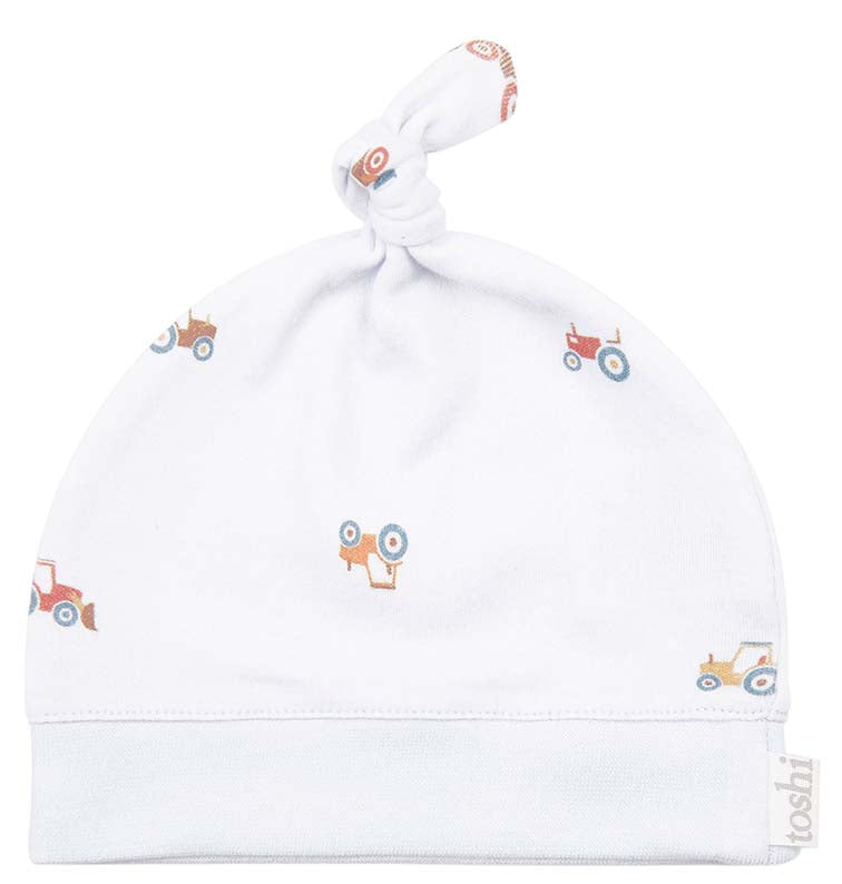 Toshi Baby Beanie (Mr Tractor)