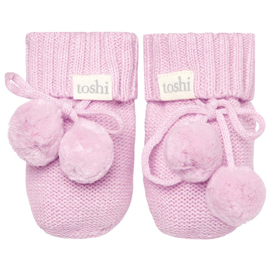 Toshi Baby Booties (Lavender)