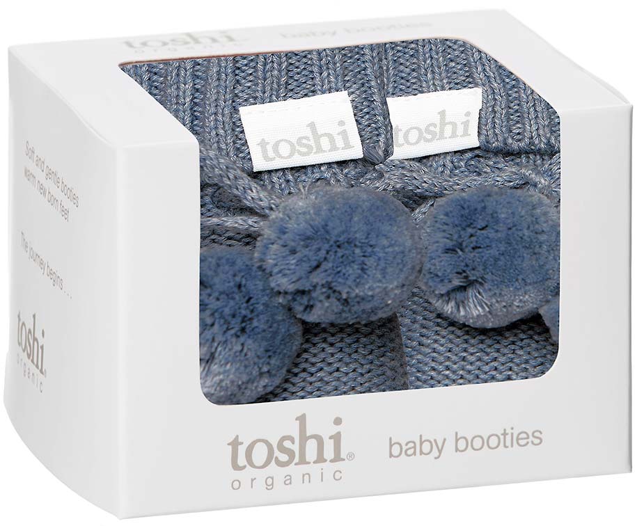 Toshi Baby Booties (Moonlight)