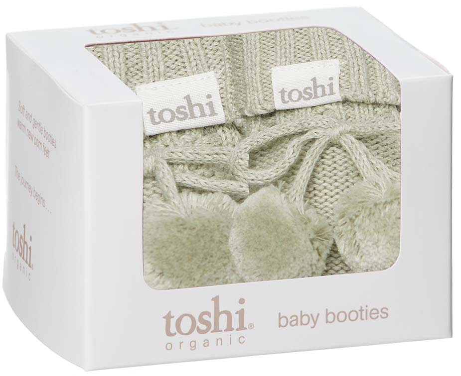 Toshi Baby Booties (Thyme)