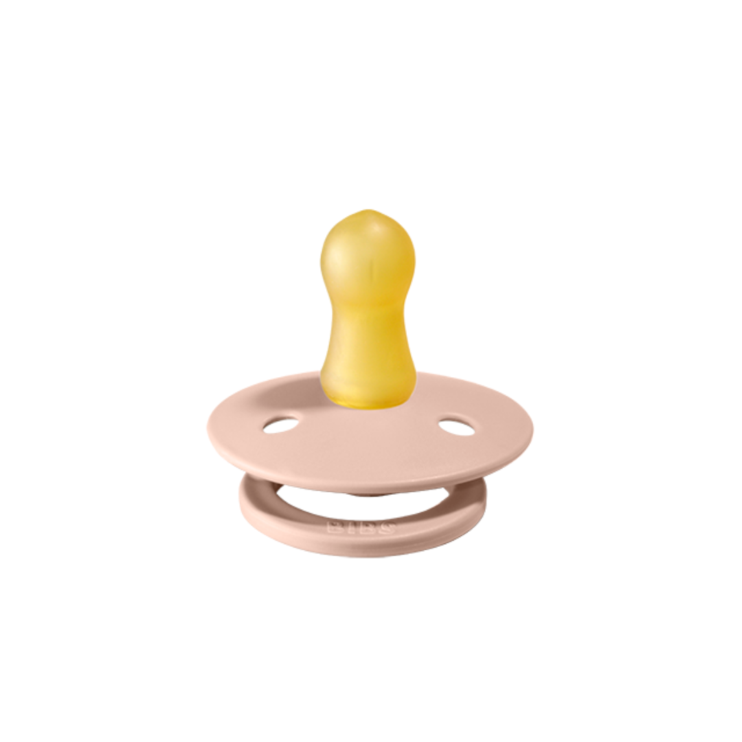 bibs pacifier 2 pack of baby dummy in blush