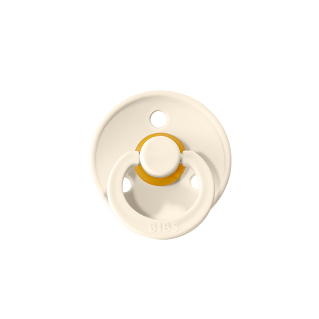 bibs dummies 2 pack in ivory