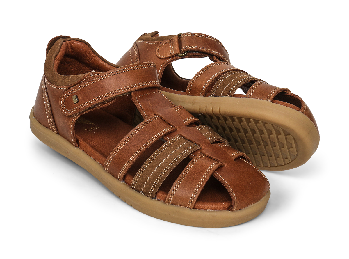Bobux Kid + Roam Sandal (Quickdry Caramel)