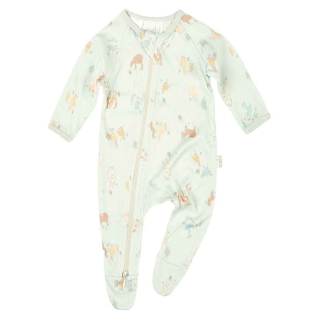 Toshi Baby L/S Onesie (Country Bumpkins)