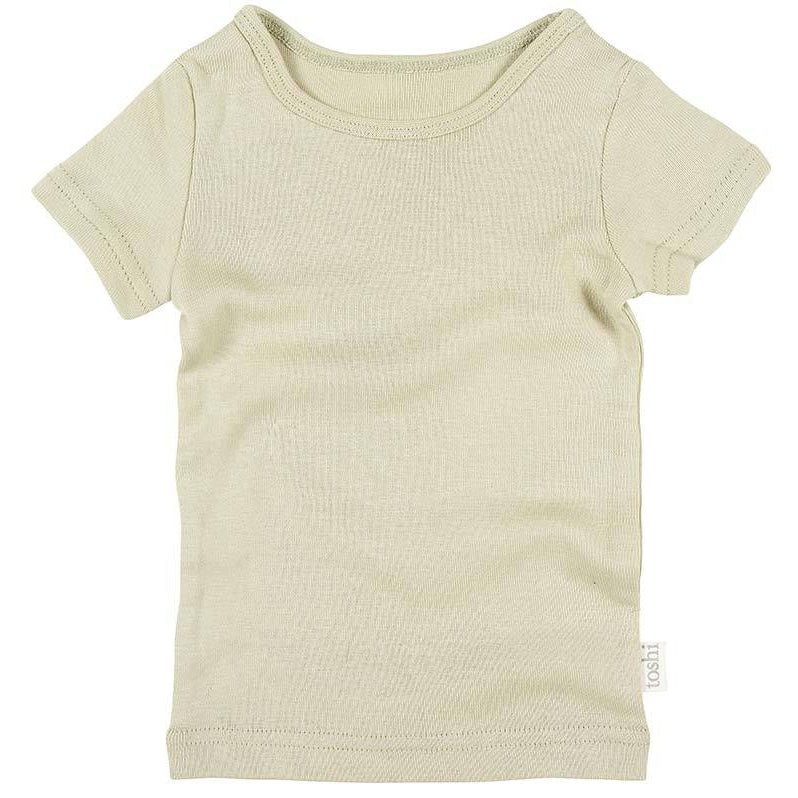 toshi baby organic cotton tee in thyme