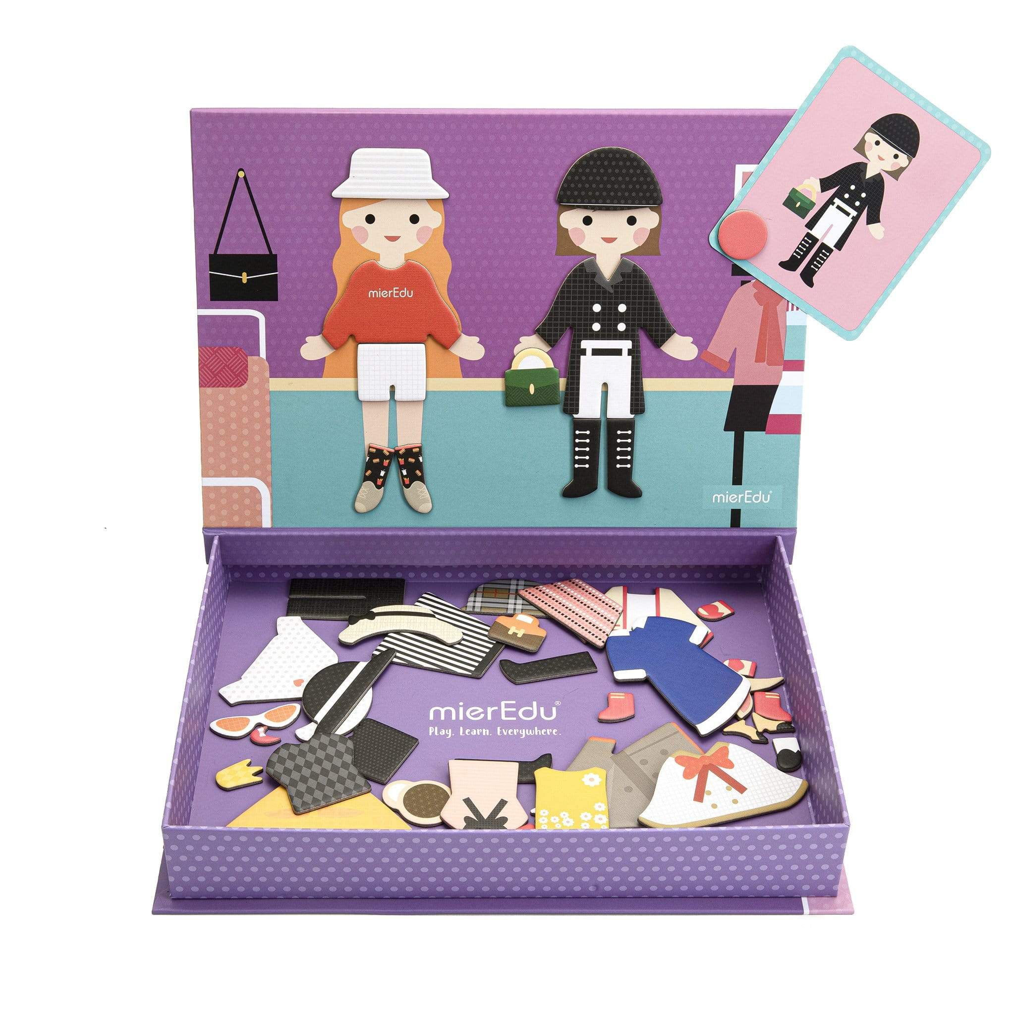 mieredu magnetic art case dress up