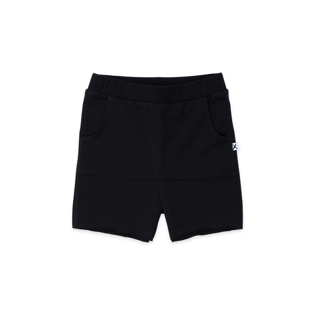 Minti Pouch Shorts (Black)
