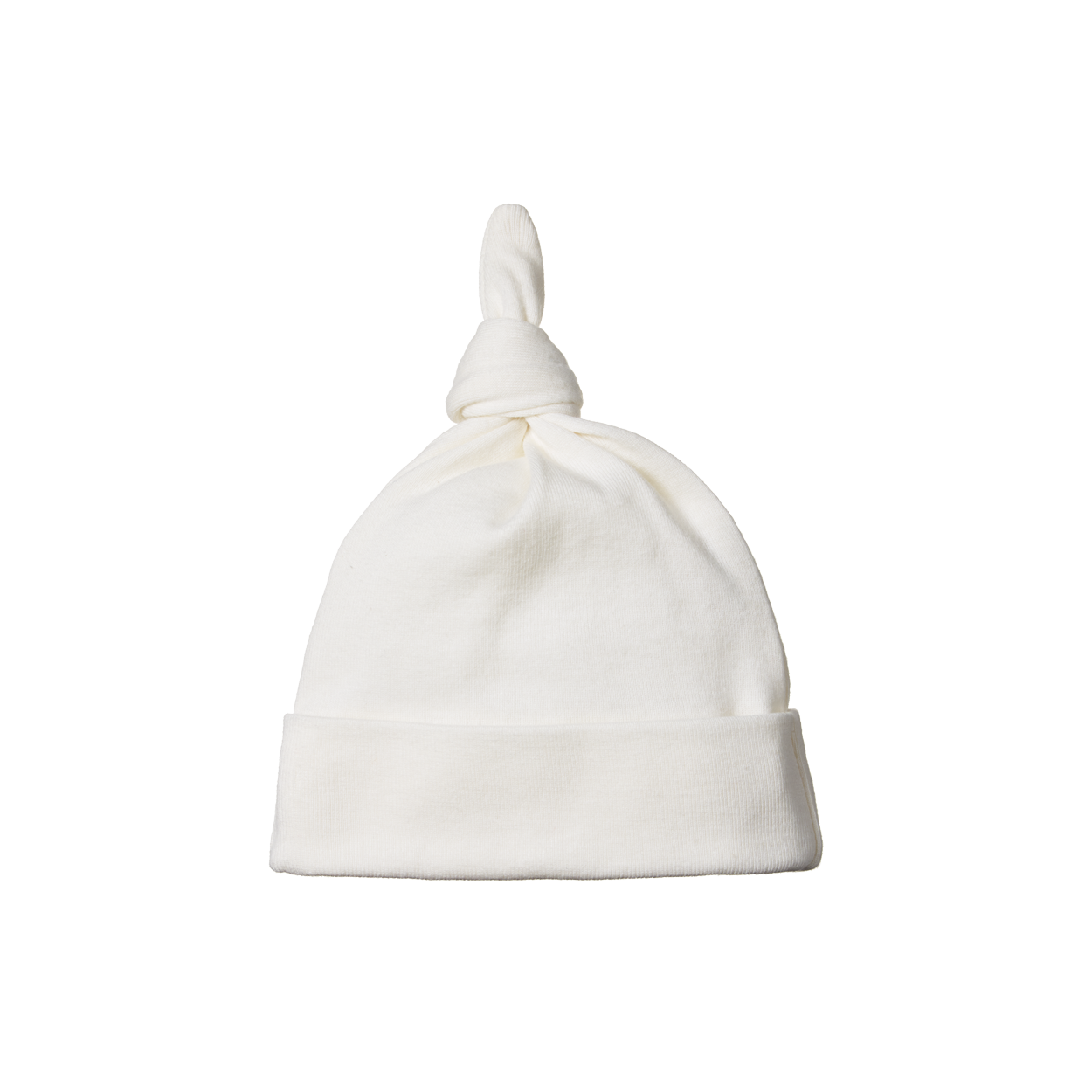 nature baby organic cotton knotted baby beanie