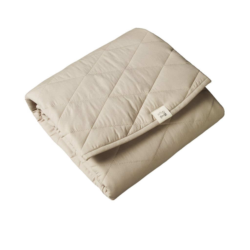 Nature Baby Quilted Play Mat (Feather)
