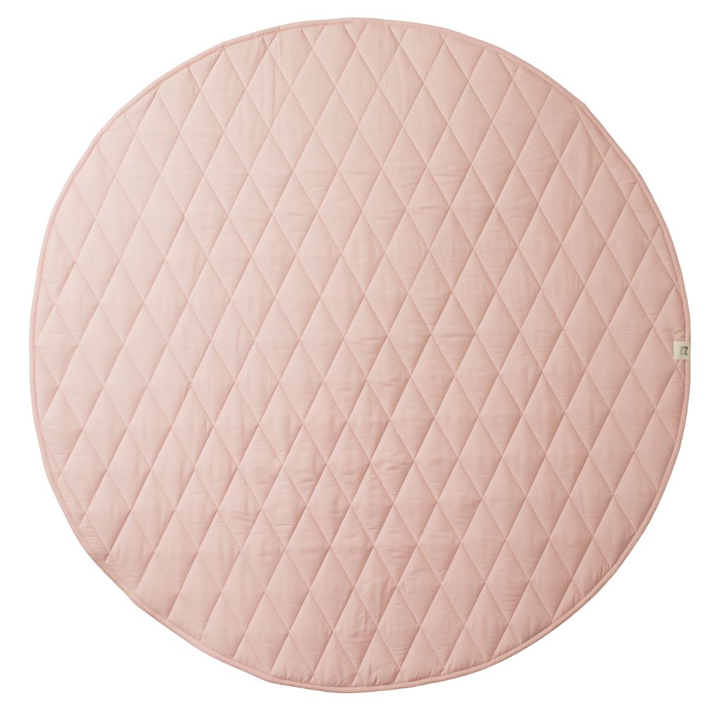 Nature Baby Quilted Play Mat (Rose Bud)